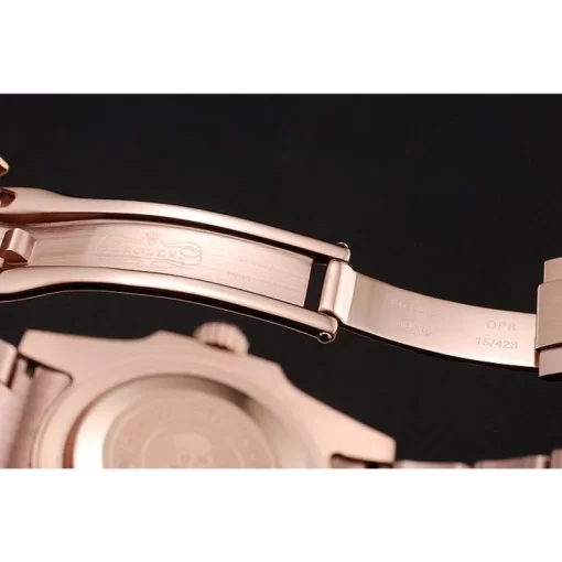 Swiss Rolex Submariner Skull Limited Edition Brown Dial Rose Gold Case And Bracelet 1454087 - 图片 7
