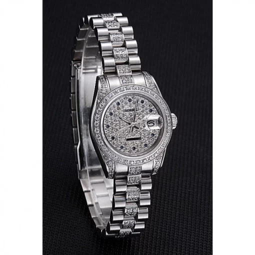 Swiss Rolex DateJust Diamond Dial Stainless Steel 622021 - 图片 2