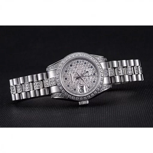 Swiss Rolex DateJust Diamond Dial Stainless Steel 622021 - 图片 4