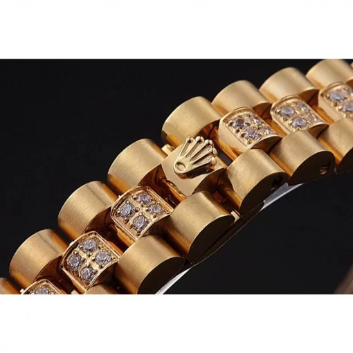 Swiss Rolex DateJust Diamond Dial Gold 622023 - 图片 6