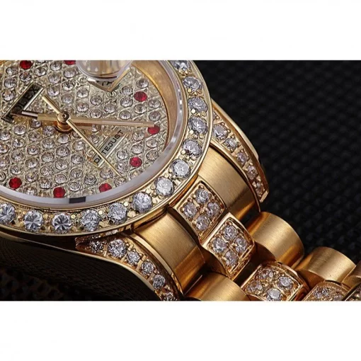 Swiss Rolex DateJust Diamond Dial Gold 622023 - 图片 9