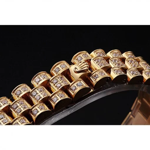 Swiss Rolex DateJust Diamond Dial Gold 622024 - 图片 7