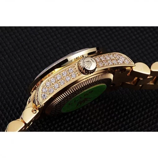 Swiss Rolex DateJust Diamond Dial Gold 622024 - 图片 8