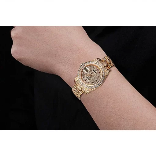 Swiss Rolex DateJust Diamond Dial Gold 622024 - 图片 10