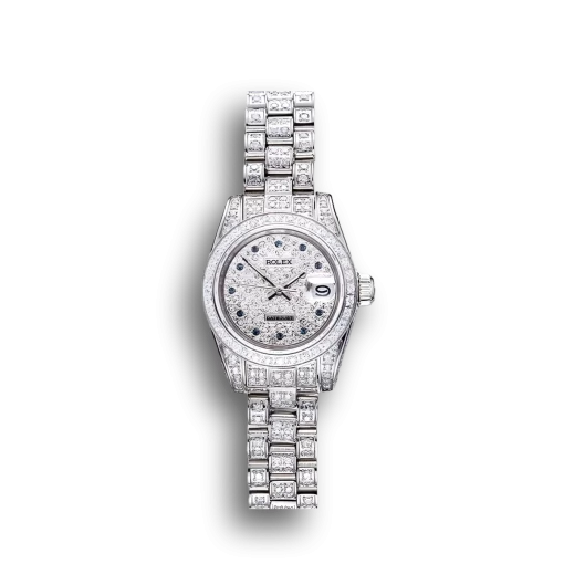 Swiss Rolex DateJust Diamond Dial Stainless Steel 622022