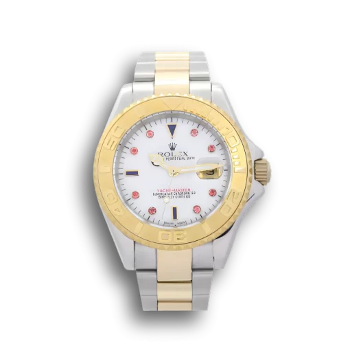 Rolex Yacht-Master Red Diamond and White dial 16623