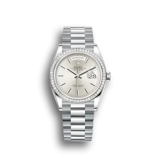 Rolex Day-Date 128396TBR 36mm Silver