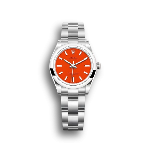 Rolex Oyster Perpetual 41mm Coral Red