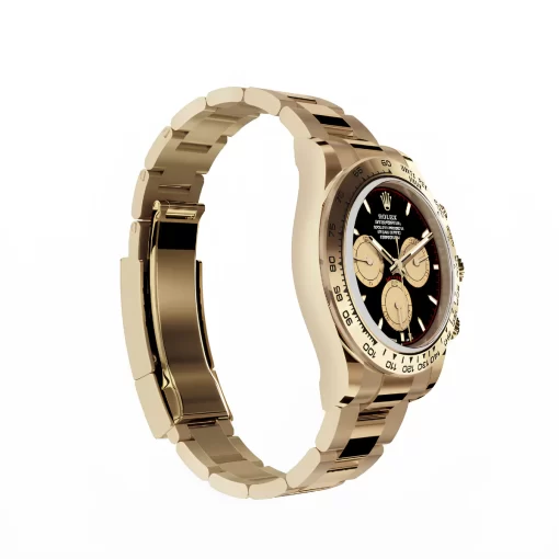 Rolex Daytona Cosmograph: Oyster, 40 mm, Yellow gold, Black and champagne-colour dial, m126508-0002 - 图片 5