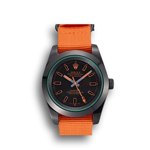 Rolex Milgauss Bamford Orange Nylon Strap 622003