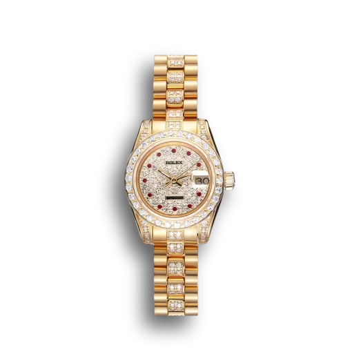Swiss Rolex DateJust Diamond Dial Gold 622023