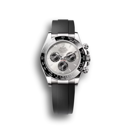 Rolex Daytona Cosmograph: Oyster, 40 mm, White gold, Steel and bright black dial, m126519ln-0006