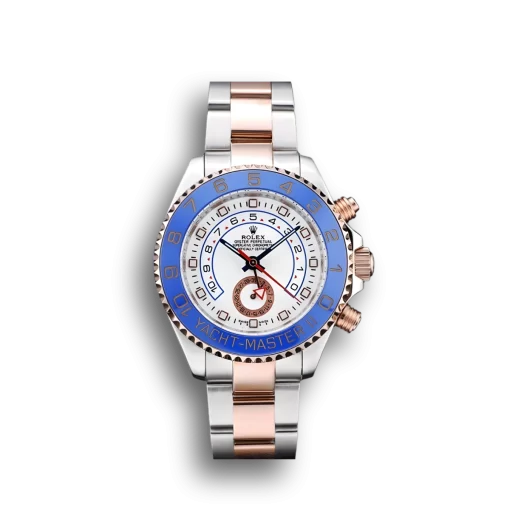 Rolex Yacht-Master Blue Ceramic Bezel White Dial Watch