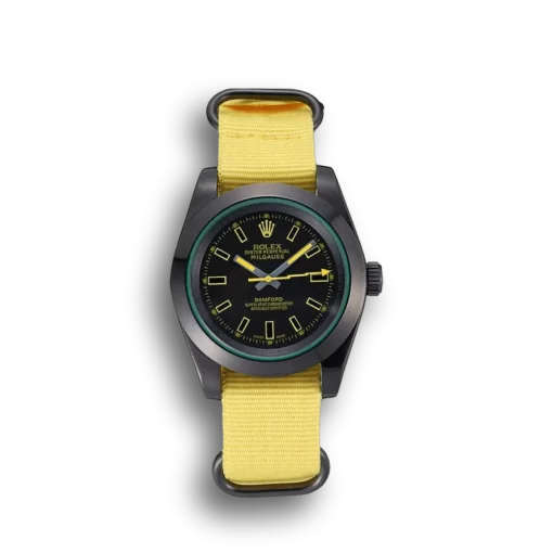 Rolex Milgauss Bamford Yellow Nylon Strap 621999