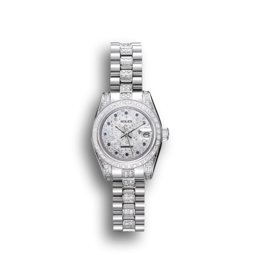 Swiss Rolex DateJust Diamond Dial Stainless Steel 622021